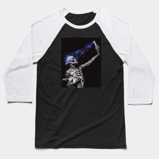 Skeleton selfie Baseball T-Shirt